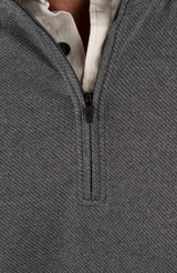 Ultra-Soft Stretch Knit Twill 1/4 Zip
