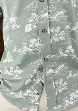 Chinois Green Tropical Waves