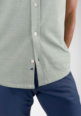 Chinois Green Birdseye Pique