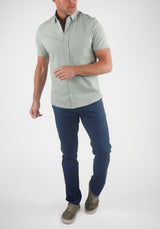 Chinois Green Birdseye Pique