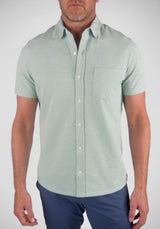 Chinois Green Birdseye Pique