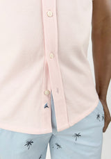 Flamingo Birdseye Pique