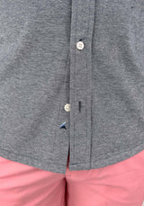 Navy Blazer Birdseye Pique