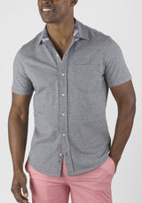 Navy Blazer Birdseye Pique