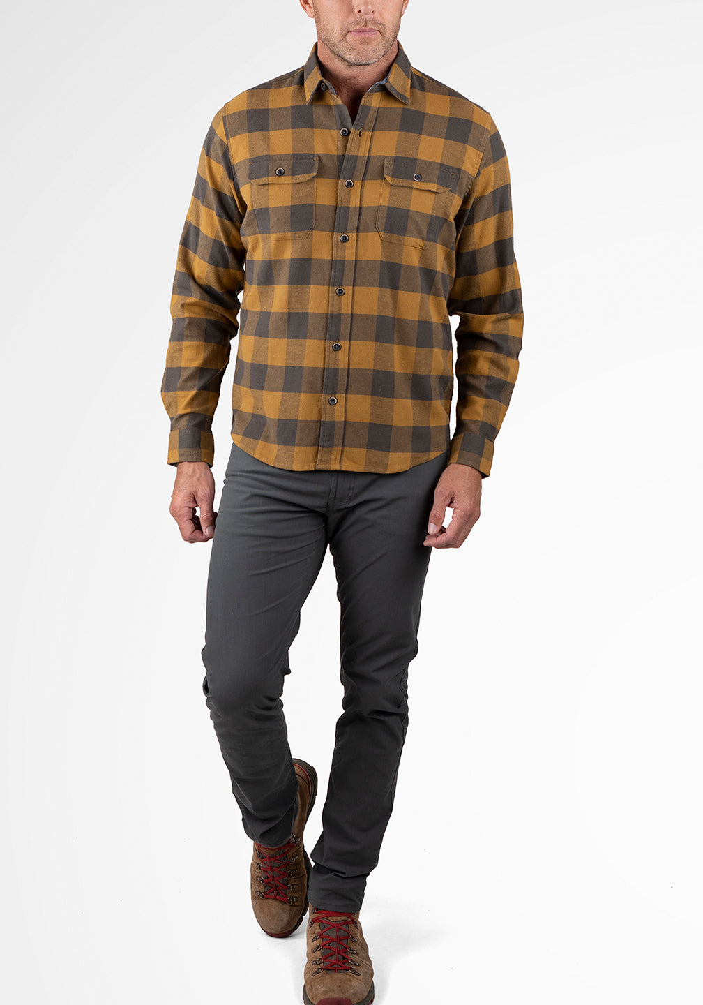 Airotec® Buffalo Stretch Flannel Shirt – Tailor Vintage