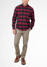 Tibetan Red/Black Buffalo
