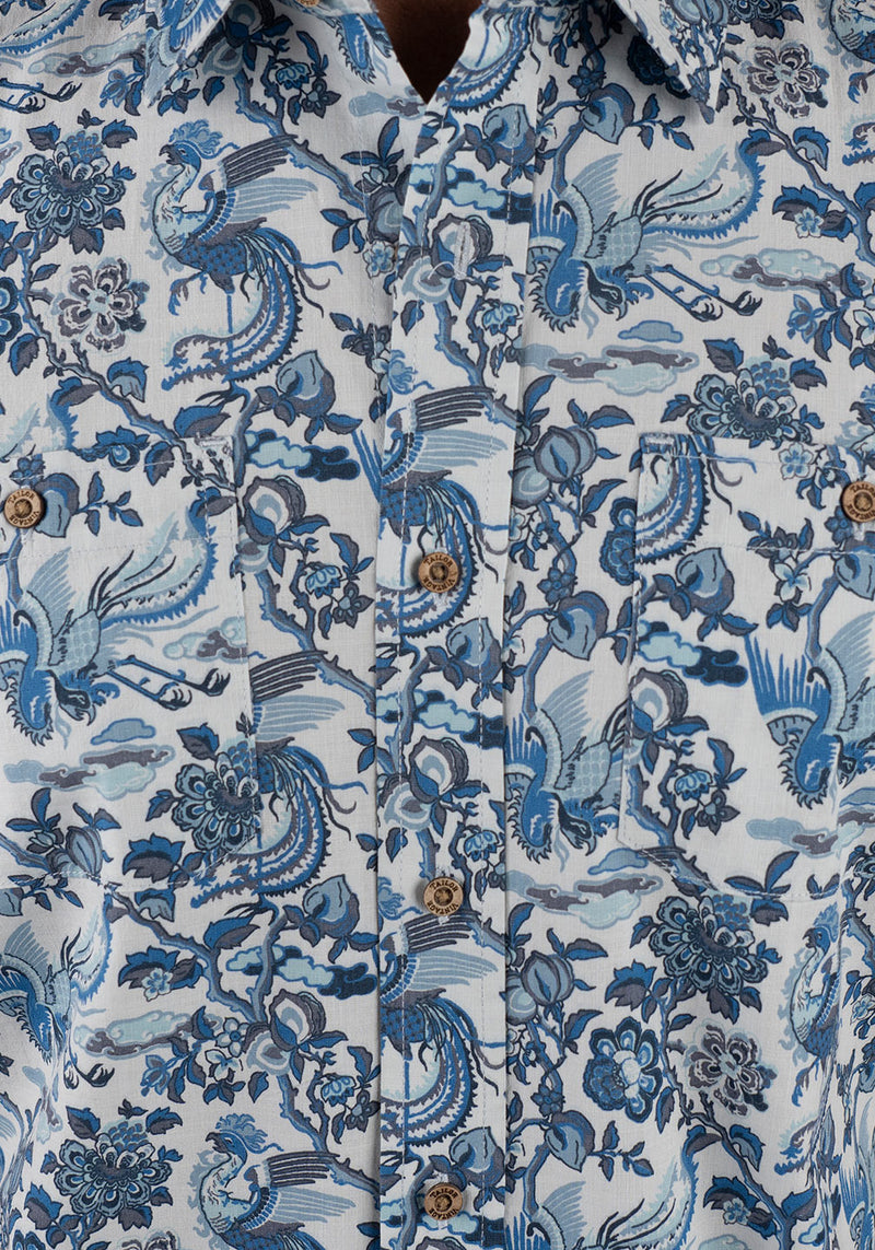 Cashmere Blue Chinoiserie