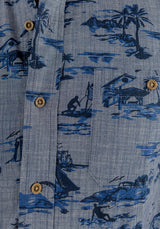 Insignia Blue Vintage Beach