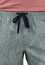 Chinois Green Tropical Banana Leaves