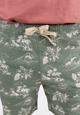 Chinois Green Tropical Waves
