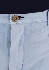Stretch Linen Cotton 9" Walking Shorts
