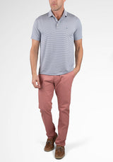 Vintage Indigo Micro Stripe