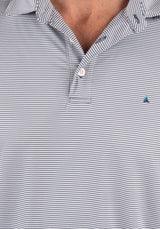 Vintage Indigo Micro Stripe