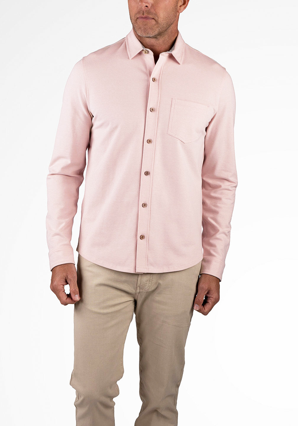 60s Vintage Enrico Felini Knit Shirt: Late 60s -Enrico