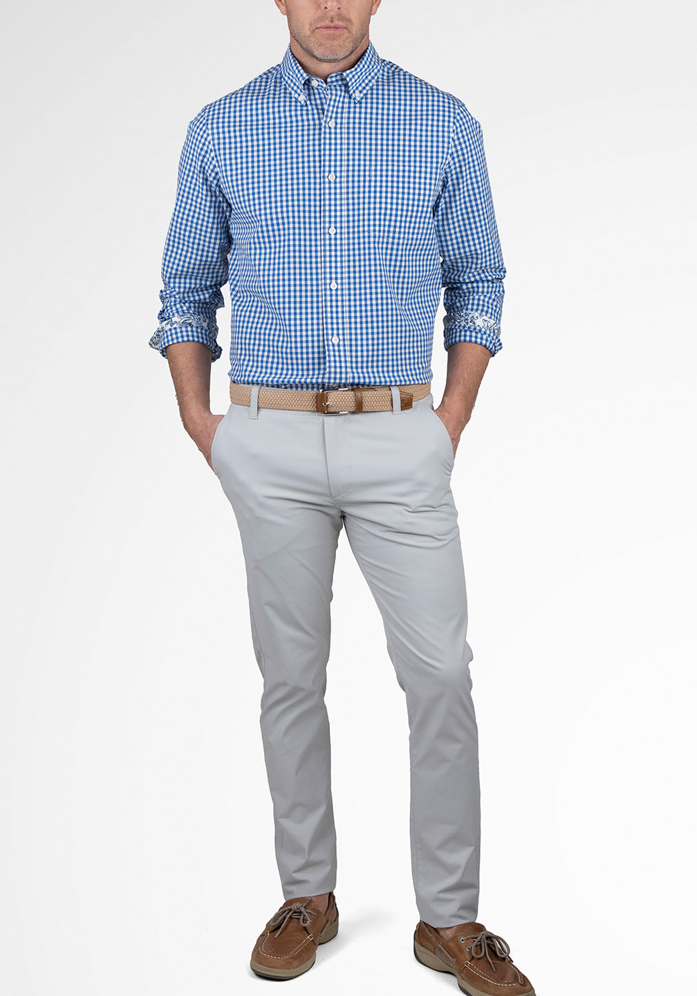 Long Sleeve Shirt - Stretch Oxford with Airotec® Performance Long Sleeve Shirt - Stretch Oxford with Airotec® Performance