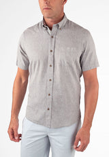 Linen Blend Seersucker Shirt