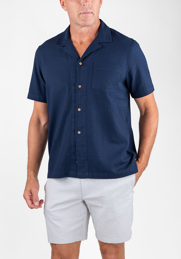 Cabana Shirt - Cotton Dobby