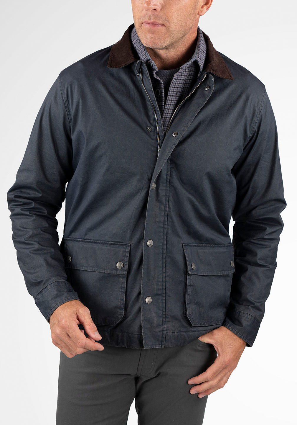 ジャケット・アウター vintage western design tailored jacket Heritage Canvas Zipped Jacket – Tailor Vintage