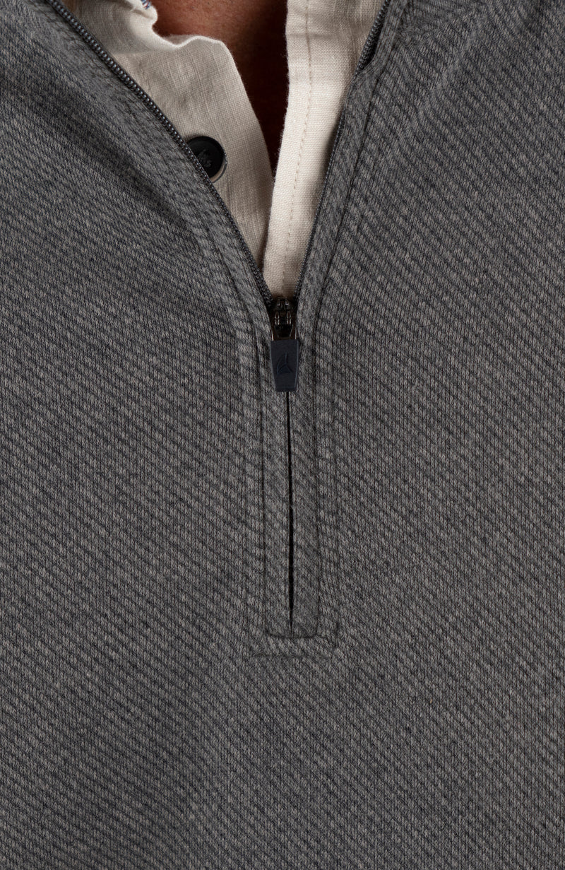 Ultra-Soft Stretch Knit Twill 1/4 Zip