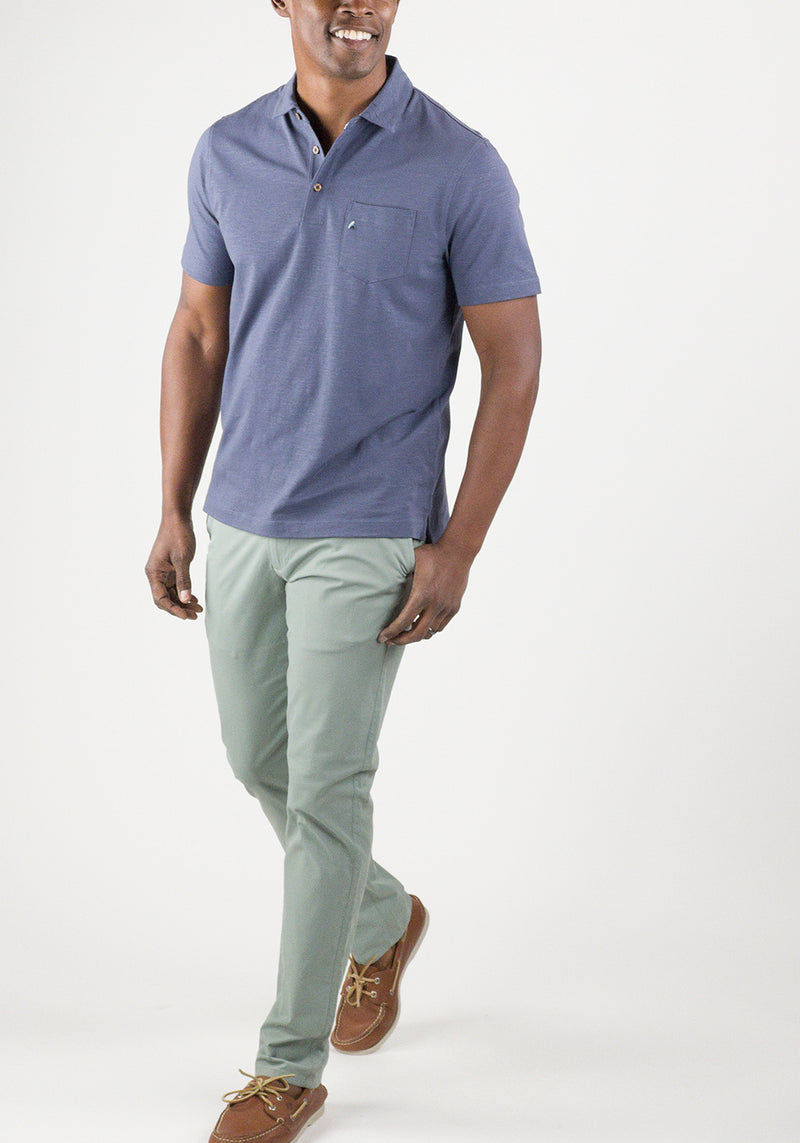 Airotec Performance Slim Fit Chino Pants - Front View