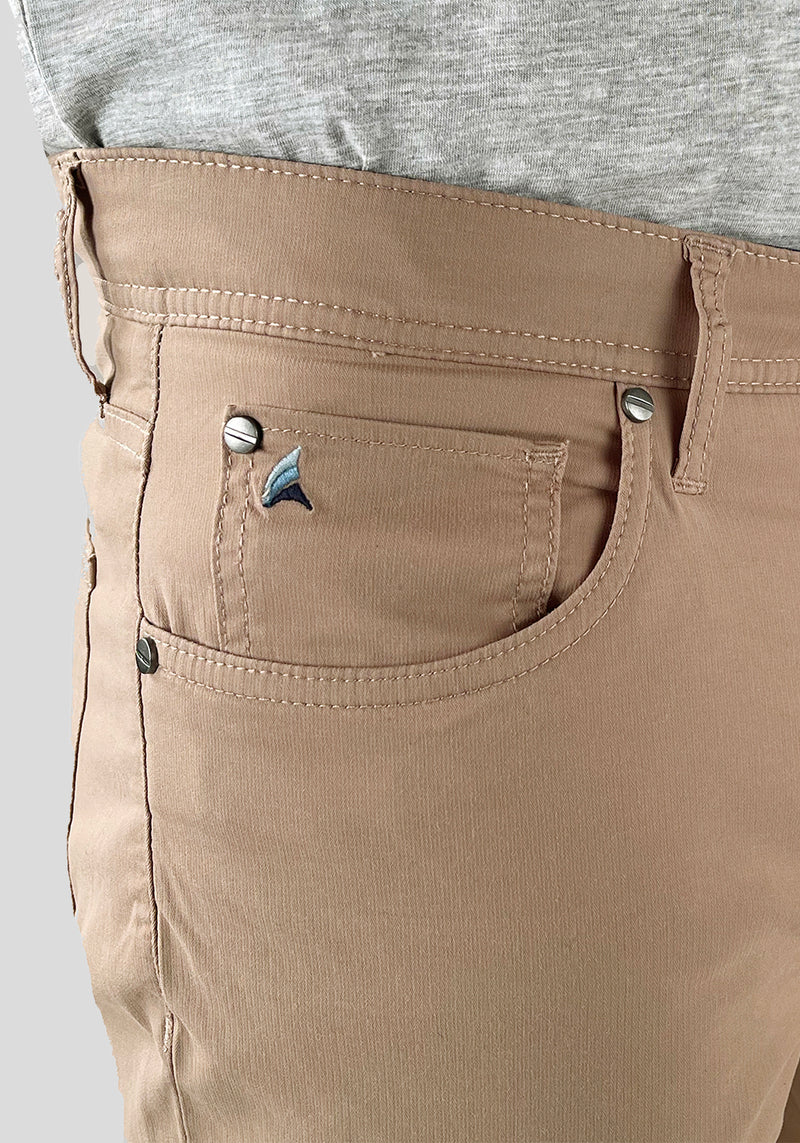 Airotec® Athletic Fit Cotton/Nylon 5-Pocket Pants – Tailor Vintage