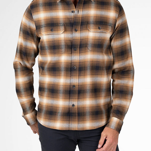 Airotec® Plaid Stretch Flannel Shirt