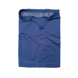 Puretec cool® Antimicrobial Neck Gaiter with Nanofiber Filter in Blue Quartz/Tailor Vintage Embroidery