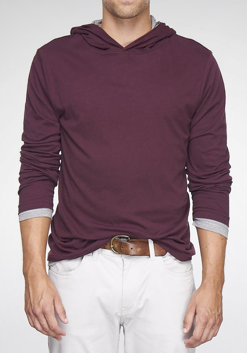 Raspberry Fudge/Med Grey Heather