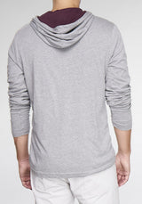 Raspberry Fudge/Med Grey Heather